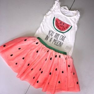 Watermelon Toddler Girl Outfit